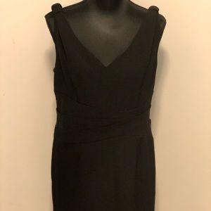 Adrianna Papell Dress Black Cocktail